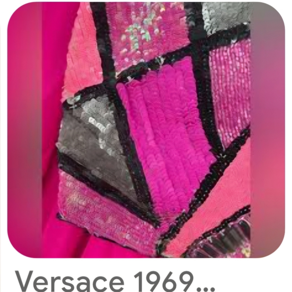 Versace 19.69 Abbigliamento Italia Sequin Gown Set - Picture 8 of 9